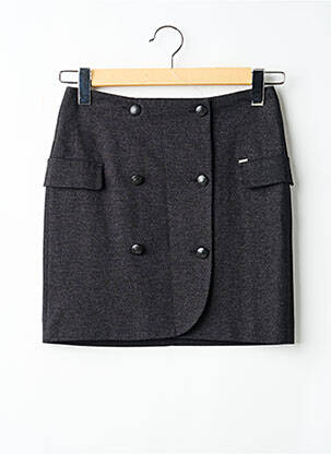 Jupe courte noir IKKS femme