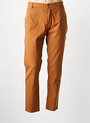 Pantalon chino marron HAPPY homme