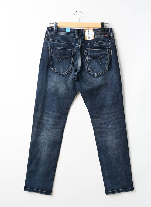 Jeans coupe droite bleu TIMEZONE homme