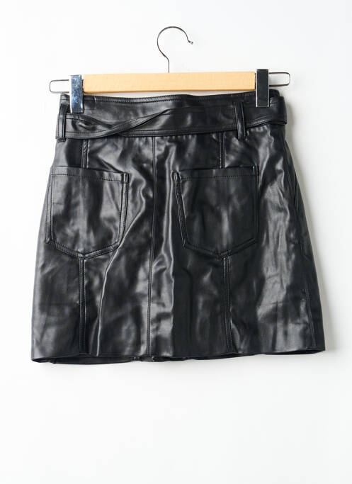 Jupe courte poches noir LA FEE MARABOUTEE femme