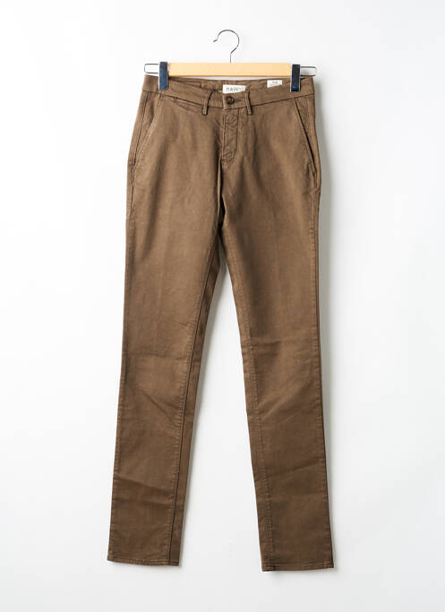 Pantalon chino marron HAPPY femme