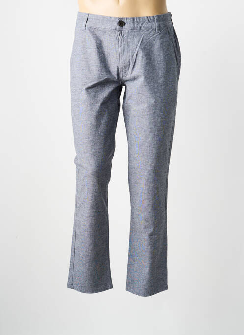 Pantalon chino tissage chiné taille normale bleu SELECTED homme