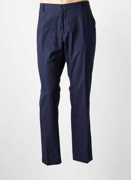 Pantalon droit stretch taille normale bleu SELECTED homme