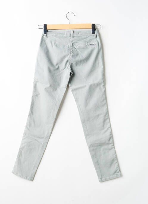 Pantalon slim tissage popeline taille normale gris SUD EXPRESS femme