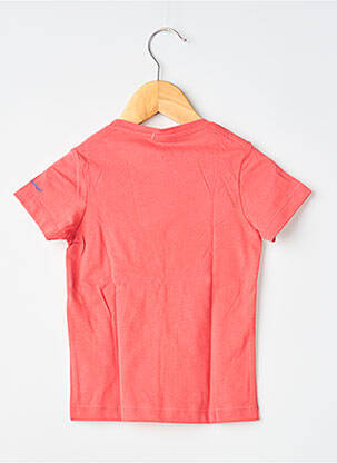 T-shirt sérigraphie floquée manches courtes rouge MA LOCOMOTION garçon