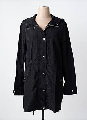 Coupe-vent poches a capuche noir VILA femme