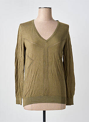 Pull vert ONE STEP femme