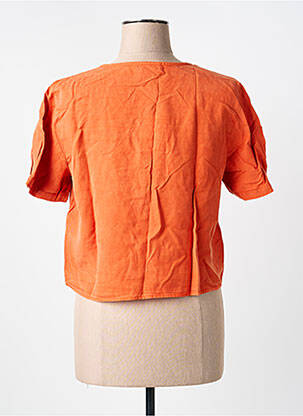 Chemisier orange VILA femme