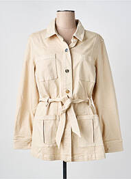 Veste casual beige JULIE GUERLANDE femme
