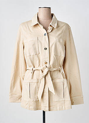 Veste casual beige JULIE GUERLANDE femme