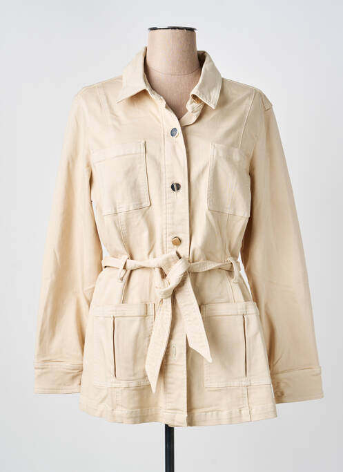 Veste casual beige JULIE GUERLANDE femme