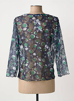 Veste casual coupe cintrée bleu TELMAIL femme
