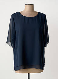 Top manches courtes manches courtes bleu SOMMERMANN femme