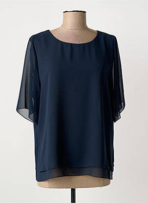 Top manches courtes manches courtes bleu SOMMERMANN femme