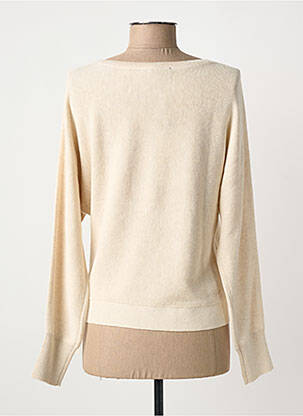 Pull coupe cintrée manches longues beige BETTY BARCLAY femme