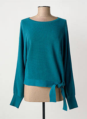 Pull coupe cintrée manches longues bleu BETTY BARCLAY femme
