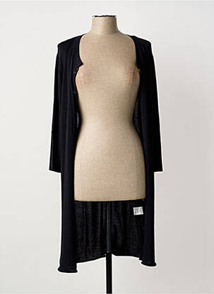 Gilet manches longues stretch noir PAUL BRIAL femme