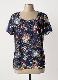 Top manches courtes manches courtes bleu PAUL MATIS femme
