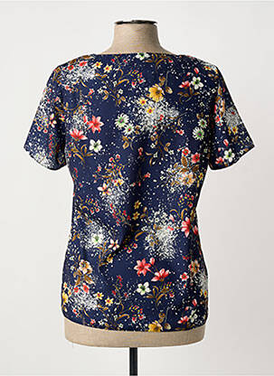 Top manches courtes manches courtes bleu PAUL MATIS femme