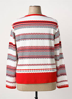 Veste casual col rond rouge SOMMERMANN femme