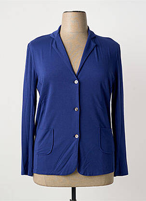 Veste casual coupe cintrée bleu JEI'S BY LETIZIA DENARO femme