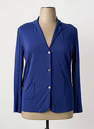 Veste casual coupe cintrée bleu JEI'S BY LETIZIA DENARO femme