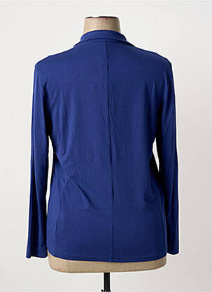 Veste casual coupe cintrée bleu JEI'S BY LETIZIA DENARO femme