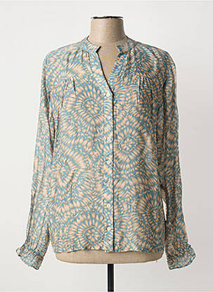 Chemisier bleu STORIATIPIC femme