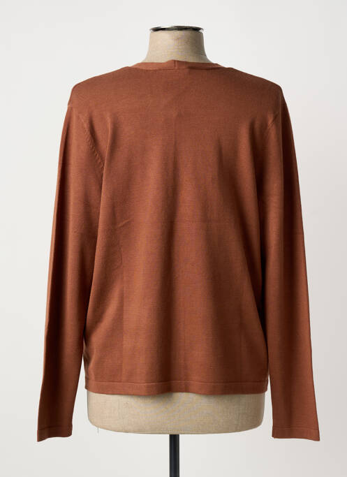 Gilet manches longues marron BETTY BARCLAY femme
