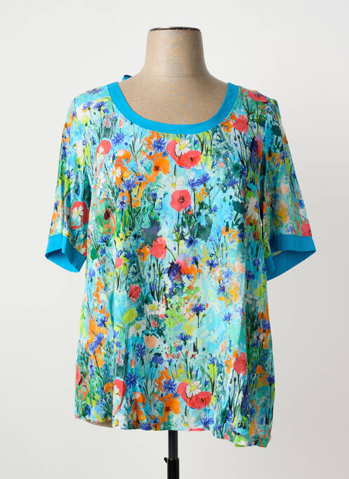 Top bleu MALOKA femme