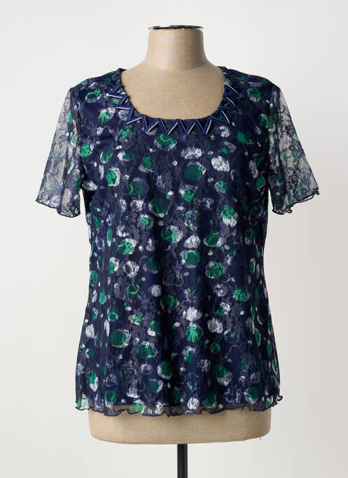 Top bleu TELMAIL femme