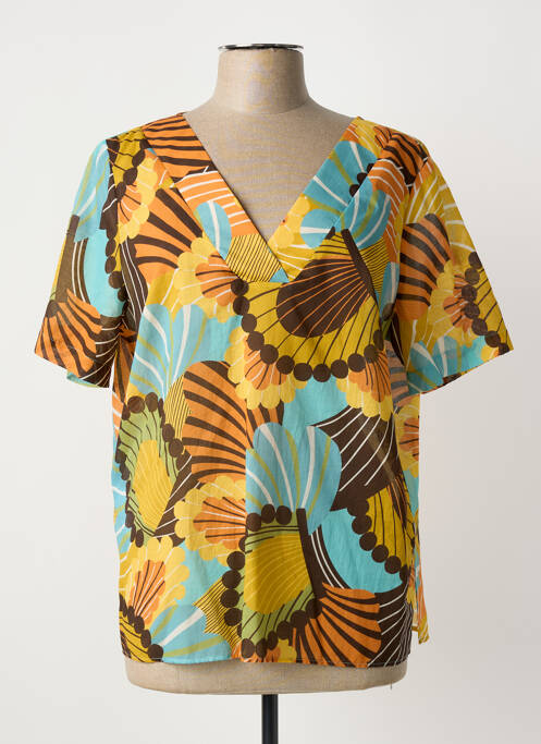 Top jaune DIANA GALLESI femme