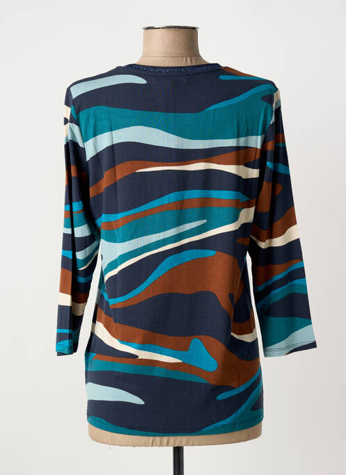 T-shirt imprimé fantaisie manches 3/4 bleu BETTY BARCLAY femme
