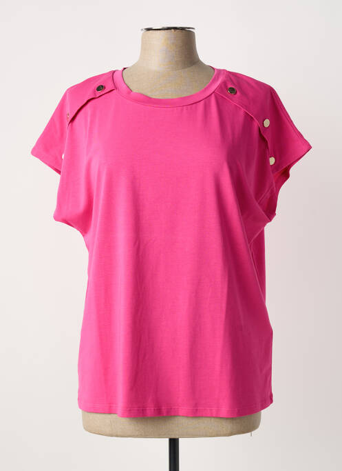 T-shirt rose DIANA GALLESI femme