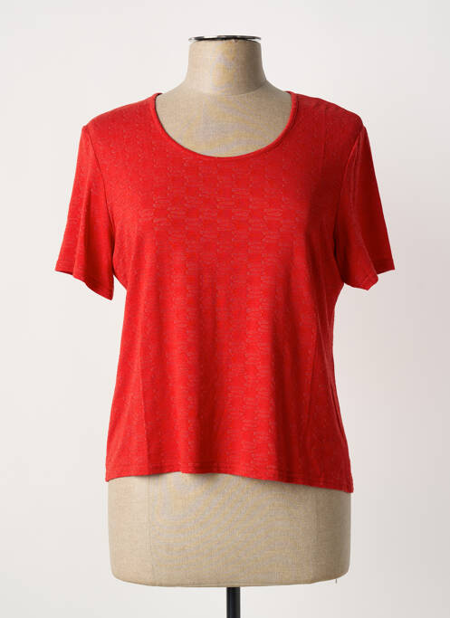T-shirt rouge ANNE KELLY femme