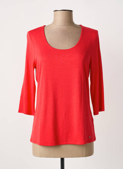 T-shirt rouge MARBLE femme