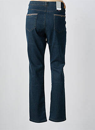 Jeans coupe slim stretch taille normale bleu BRUNO SAINT HILAIRE femme