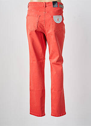 Jeans coupe slim stretch taille normale orange STARK femme