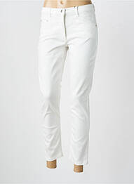 Pantalon 7/8 stretch taille normale blanc BETTY BARCLAY femme