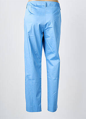 Pantalon chino tissage popeline taille normale bleu EMME M femme