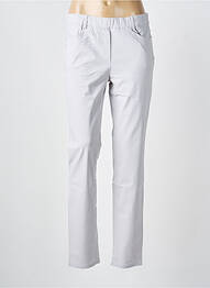 Jegging tissage popeline taille normale gris STARK femme