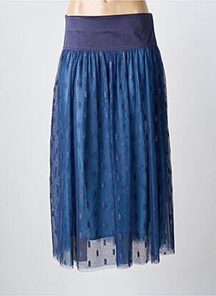 Jupe longue doublure bleu PAUL BRIAL femme