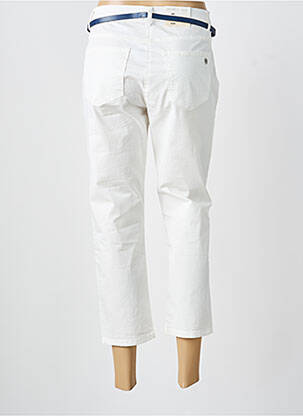 Pantalon 7/8 stretch taille normale blanc BETTY BARCLAY femme