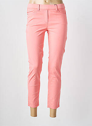 Jegging tissage popeline taille normale rose STARK femme