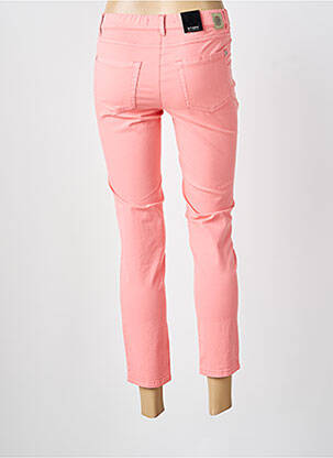 Jegging tissage popeline taille normale rose STARK femme