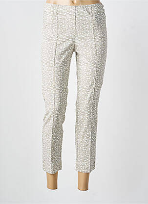 Pantalon 7/8 taille haute taille haute gris STARK femme