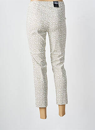 Pantalon 7/8 taille haute taille haute gris STARK femme