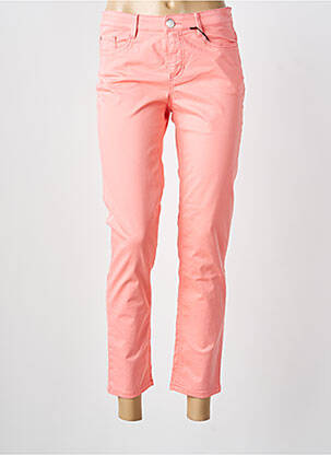 Pantalon 7/8 stretch taille normale rose STARK femme