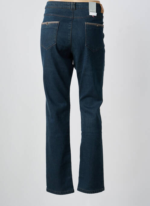 Jeans coupe slim bleu BRUNO SAINT HILAIRE femme