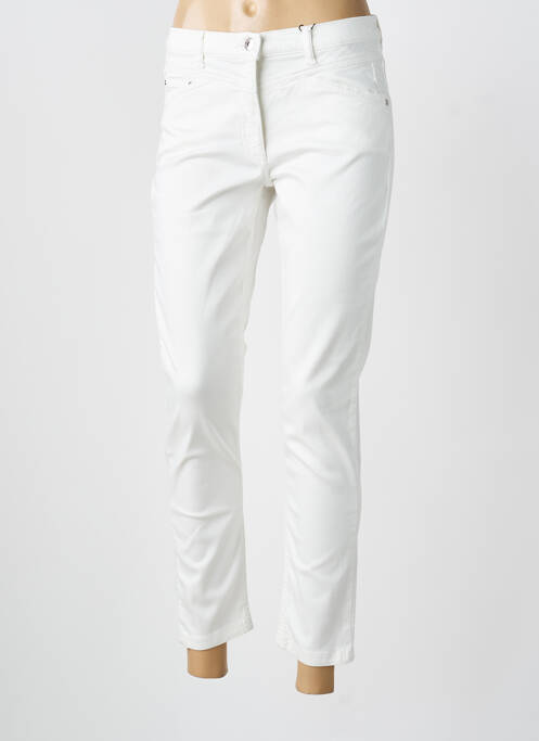 Pantalon 7/8 blanc BETTY BARCLAY femme